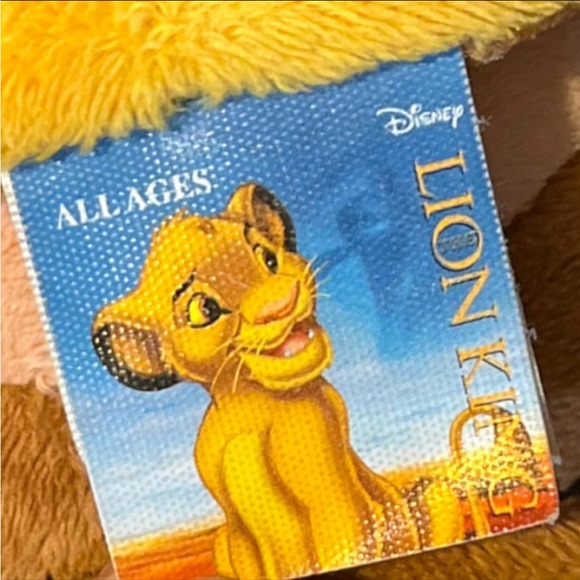 Disney Flip-A-Zoo The Lion King Simba & Pumbaa Plush Stuffed Animal 16” - Picture 4 of 4